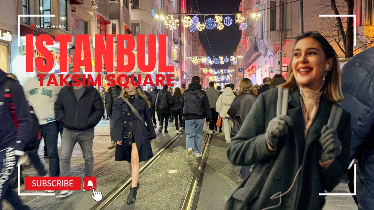 Istanbul Night Tour | Taksim Square & Istiklal Street Shopping & Nightlife Adventure ✨🚋