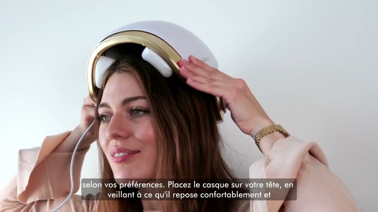Casque Cheveux Laser et LED