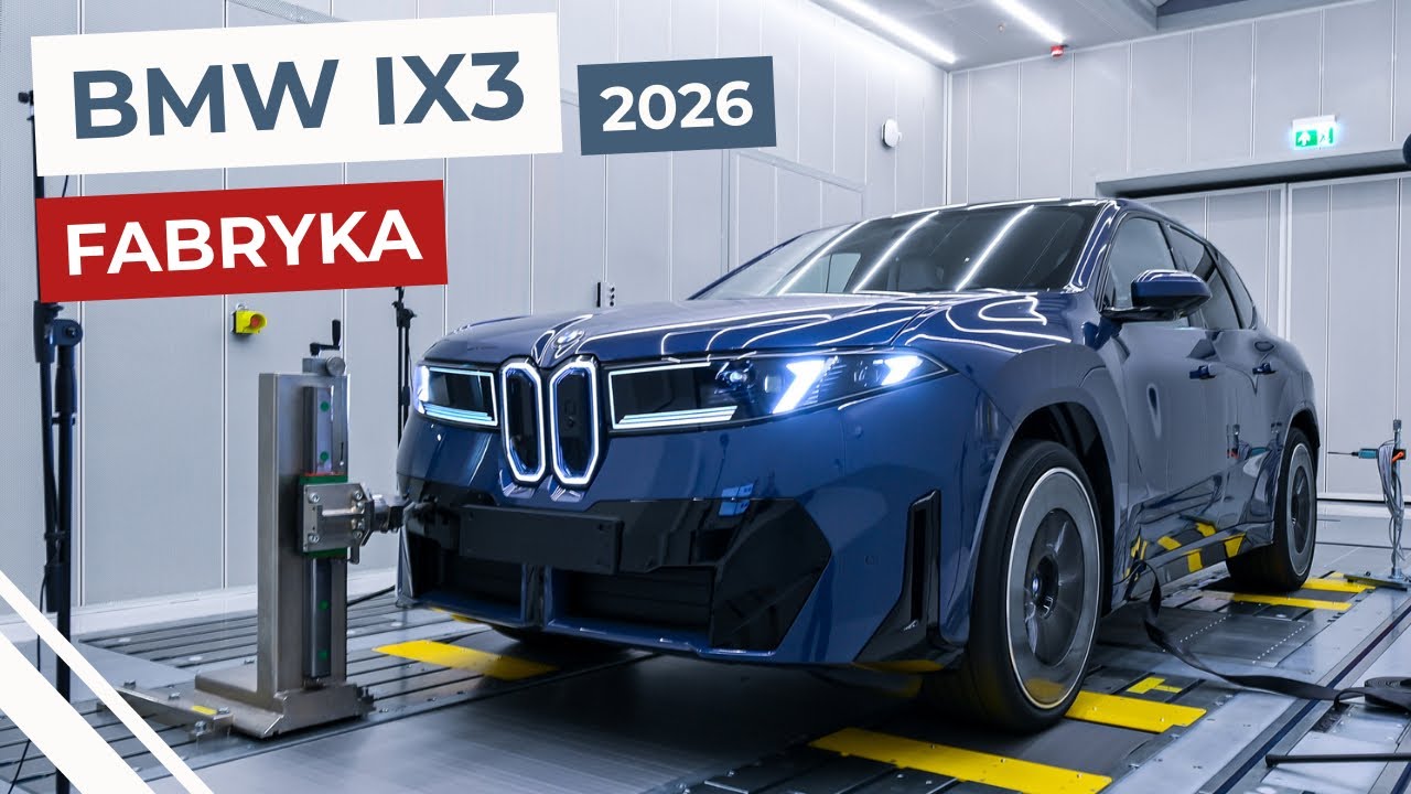 NIE UWIERZYSZ, jak powstaje nowe BMW iX3 2026! Fabryka przyszłości BMW w Debreczynie na Węgrzech