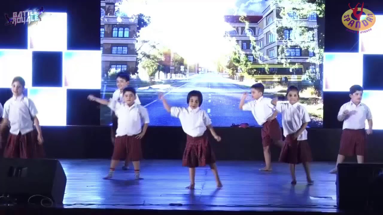 Battle Royale 2017 - Kids Group Dance - Spandan Dance & Events - Part 3