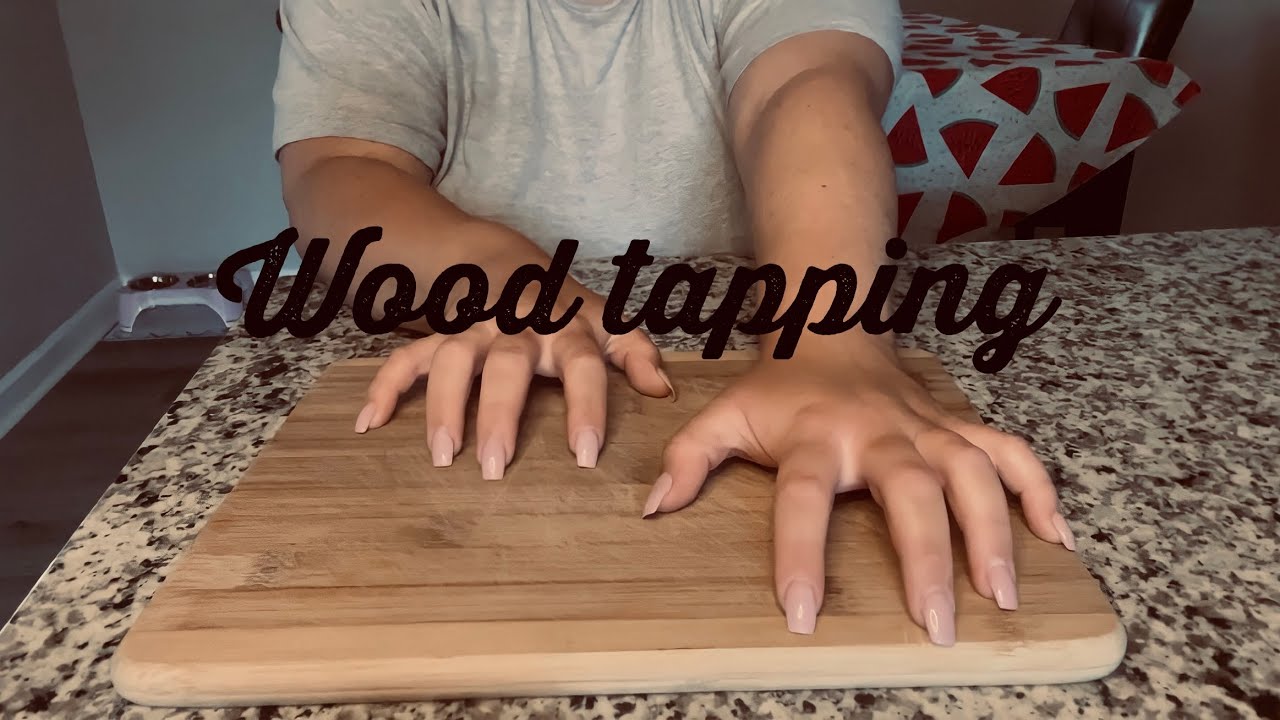 ASMR | wood tapping & Scratching Lofi 🪵🥰