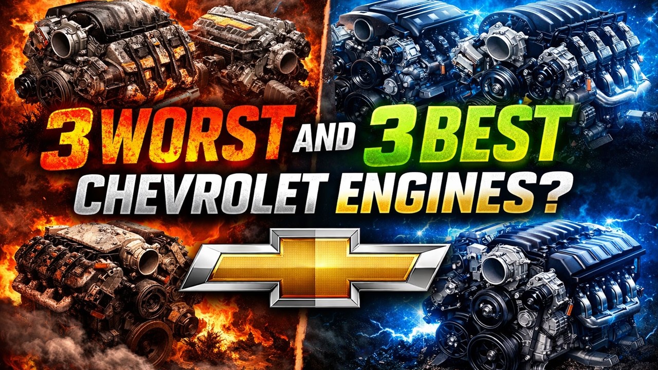 3 WORST AND 3 BEST CHEVROLET ENGINES TO DRIVE FOREVER!