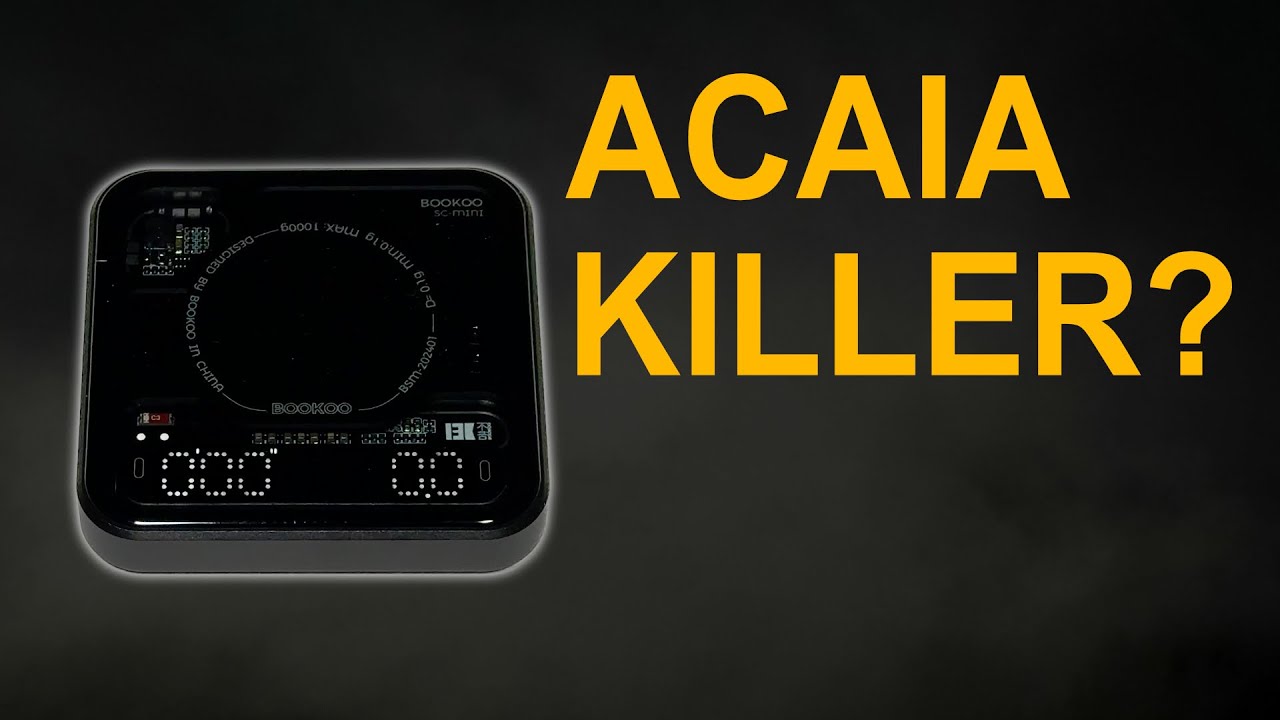 Acaia Killer? | Bookoo Themis Mini – günstige Espresso-Waage im Test
