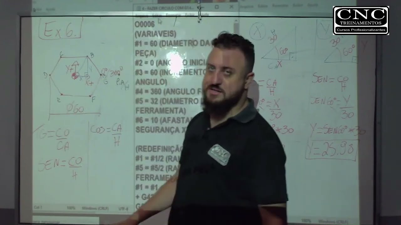 CURSO DE PROGRAMAÇÃO CNC PARAMETRIZADA | Aprenda em Diferentes Comandos | COMECE HOJE