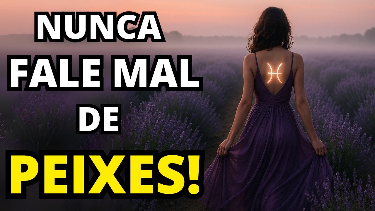 Os 7 Motivos Ocultos Para Nunca FALAR MAL de  Alguém de Peixes