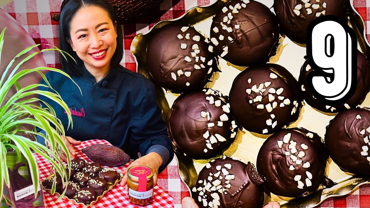 REVISITE DU NAPOLITAIN MAURICIEN  AVEC DU CHOCOLAT ET DU CARAMEL BEURRE SALÉ 🍫