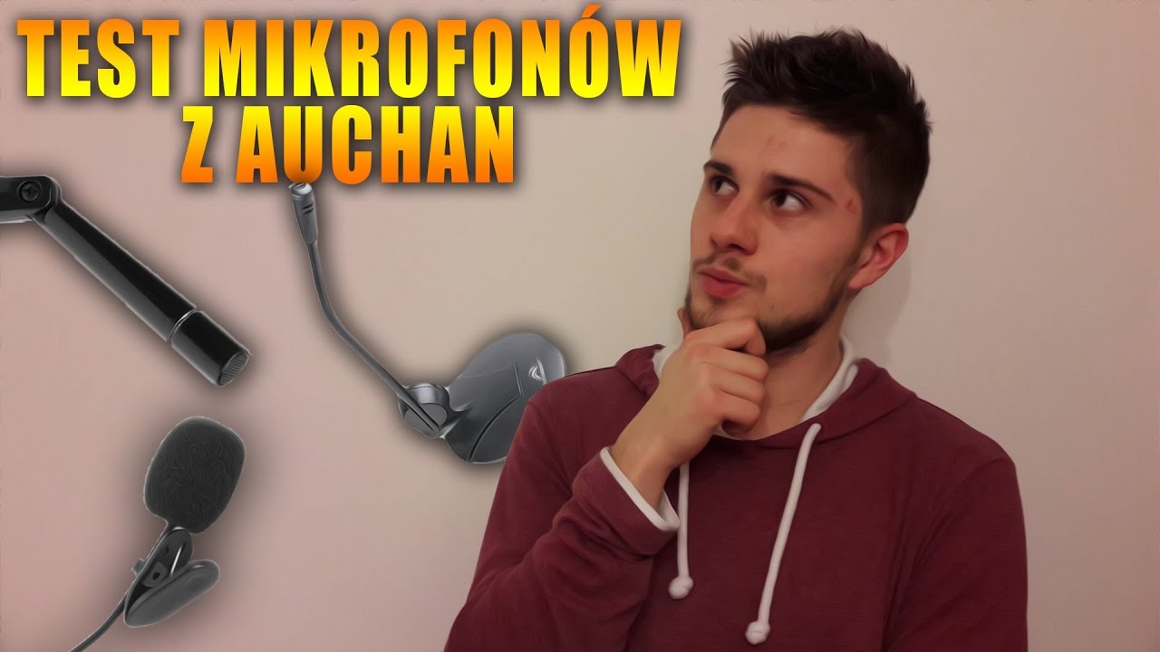 TEST MIKROFONÓW Z AUCHAN