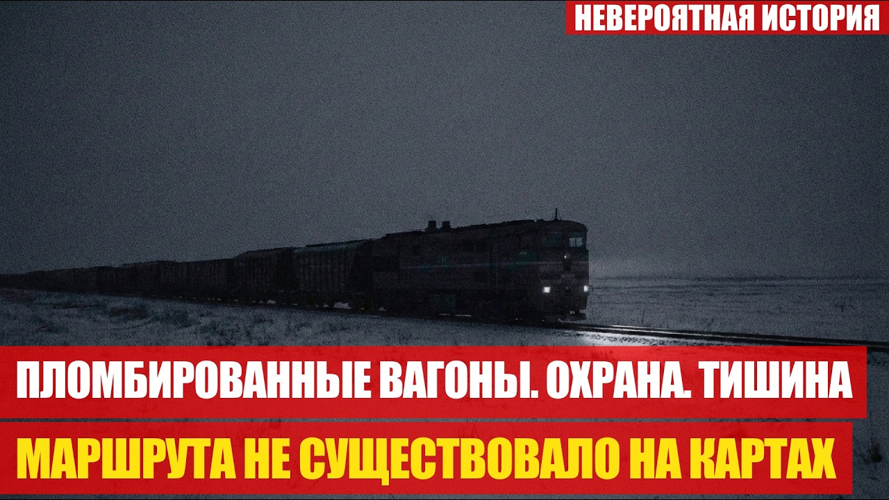 СЕКРЕТНЫЙ ПОЕЗД ХОДИЛ ПО НОЧАМ: Куда Он Вёз Людей — Не Знал Даже Машинист