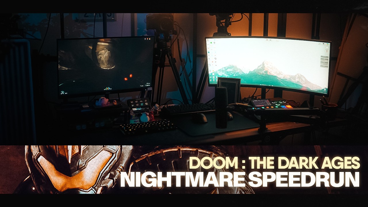 -𝙻𝙸𝚅𝙴 - SPEEDRUN de DOOM : THE DARK AGES en difficulté NIGHTMARE //  𝙾𝙱𝙹𝙴𝙲𝚃𝙸𝙵 𝚃𝙾𝙿 𝙼𝙾𝙽𝙳𝙸𝙰𝙻