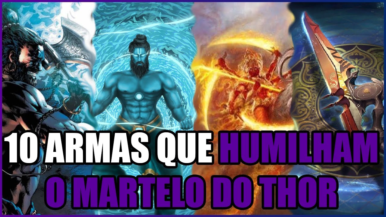 10 ASTRAS, AS ARMAS MAIS PODEROSAS DO HINDUÍSMO (E DE TODAS AS MITOLOGIAS) - TIER LIST