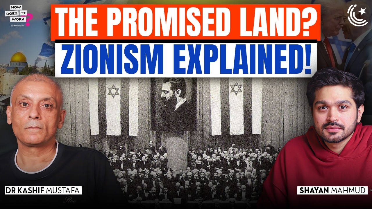 Why the Zionists Will NEVER Stop Till They Make Greater Israel! Ft. Dr. Kashif Mustafa