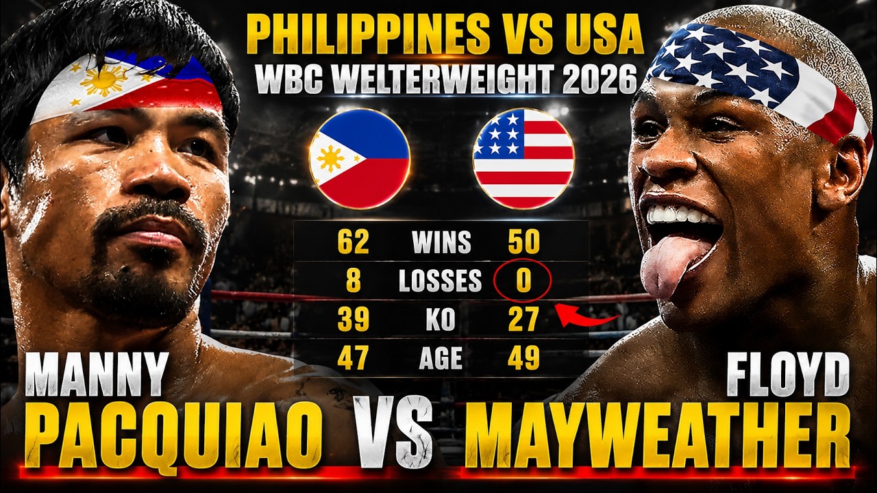 LATEST FIGHT 2026: MANNY PACQUIAO vs FLOYD MAYWEATHER | Welterweight Division | Philippines vs USA