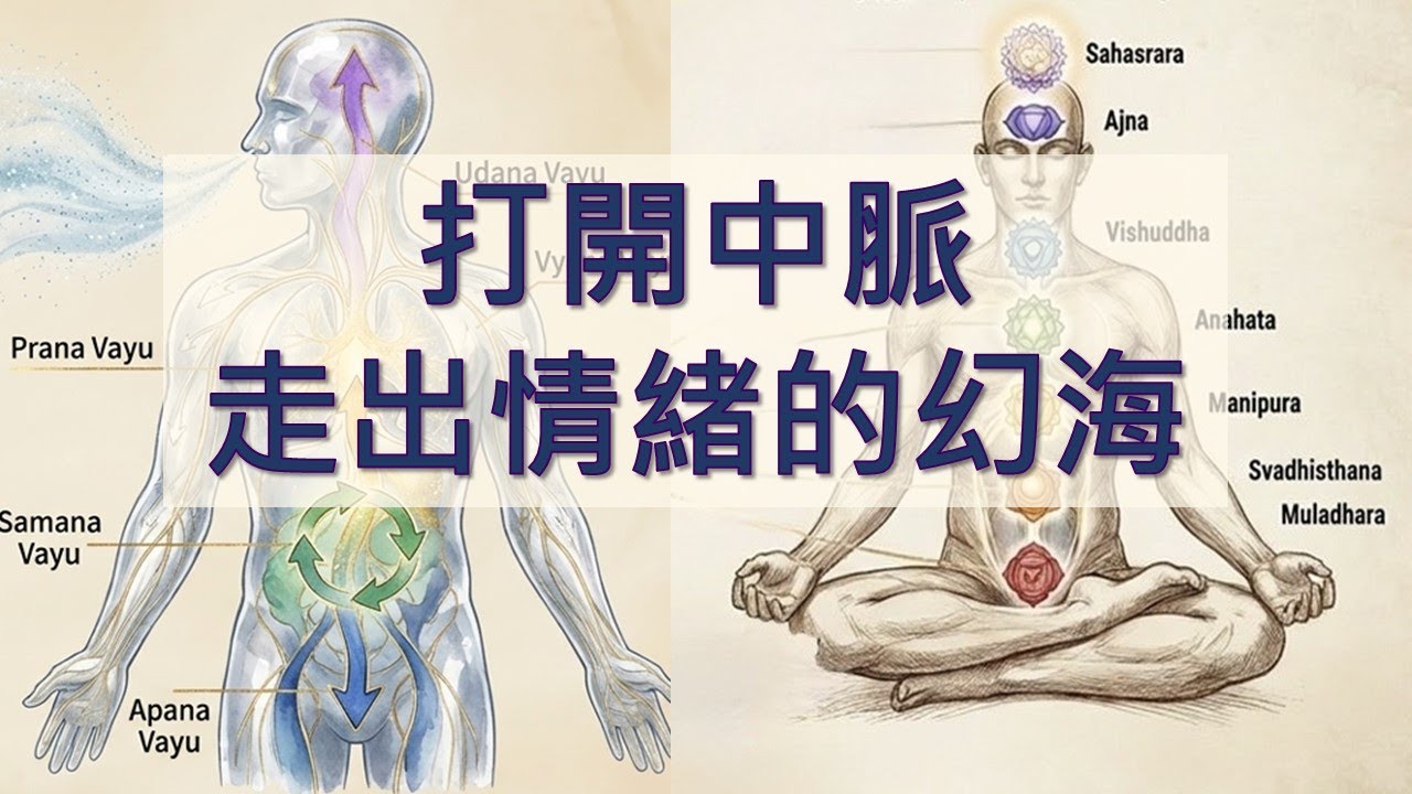 你的「情緒」想回到過去，但你的「意志」卻想去未來!! | 三脈七輪的秘密：打開中脈，走出情緒困擾的幻海