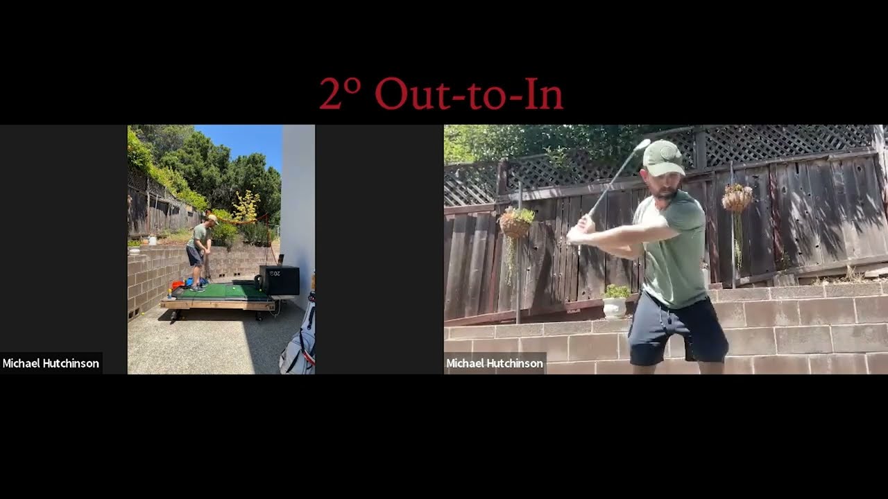 Hutch Golf - Technique Session - Addressing Early Extension with a Flatter Backswing - 2022-05-03
