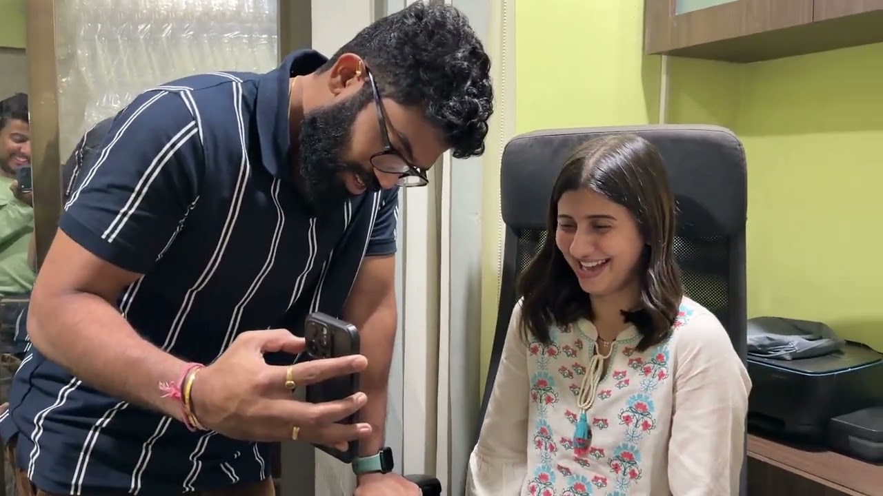केस कापल्यावर घरच्यांच्या reaction 😜|| ❤️❤️❤️❤️|| 