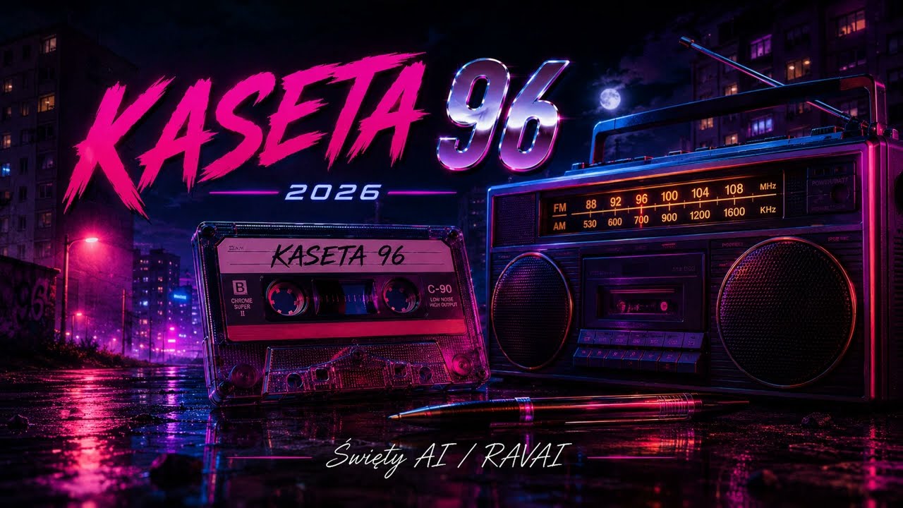KASETA 96 &mdash; Święty AI / RAVAI | Oficjalny Visualizer