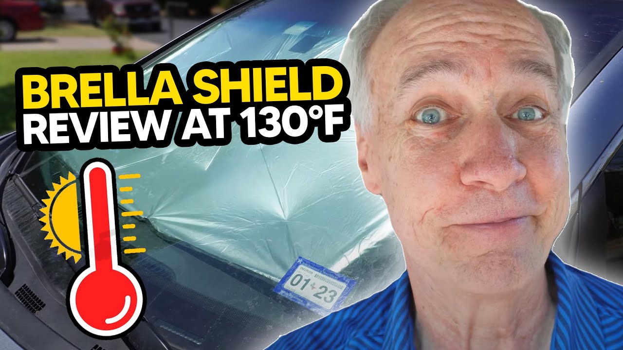 Brella Shield Review- As Seen On TV Umbrella Car Shade!