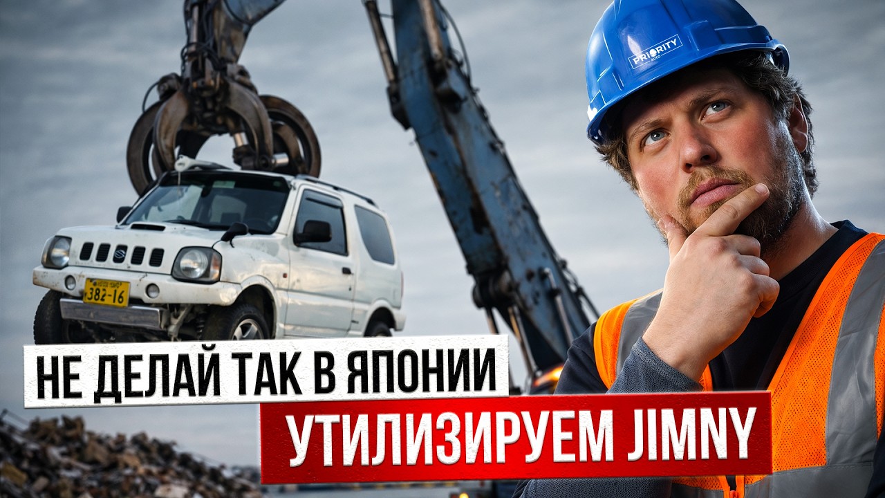 Утилизируем Suzuki Jimny! Масло в Японии, цены 2026. Ралли в горах Японии. ТАКОГО ЕЩЕ НИКТО НЕ ДЕЛАЛ