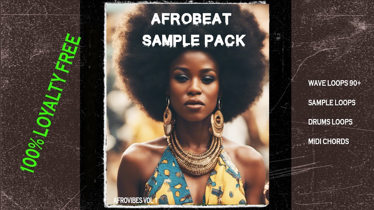 🔥90+ Waves Loops🔥 Afrobeat SAMPLE Pack (Samples + Stems + Midis)_Afro vibes Vol 1