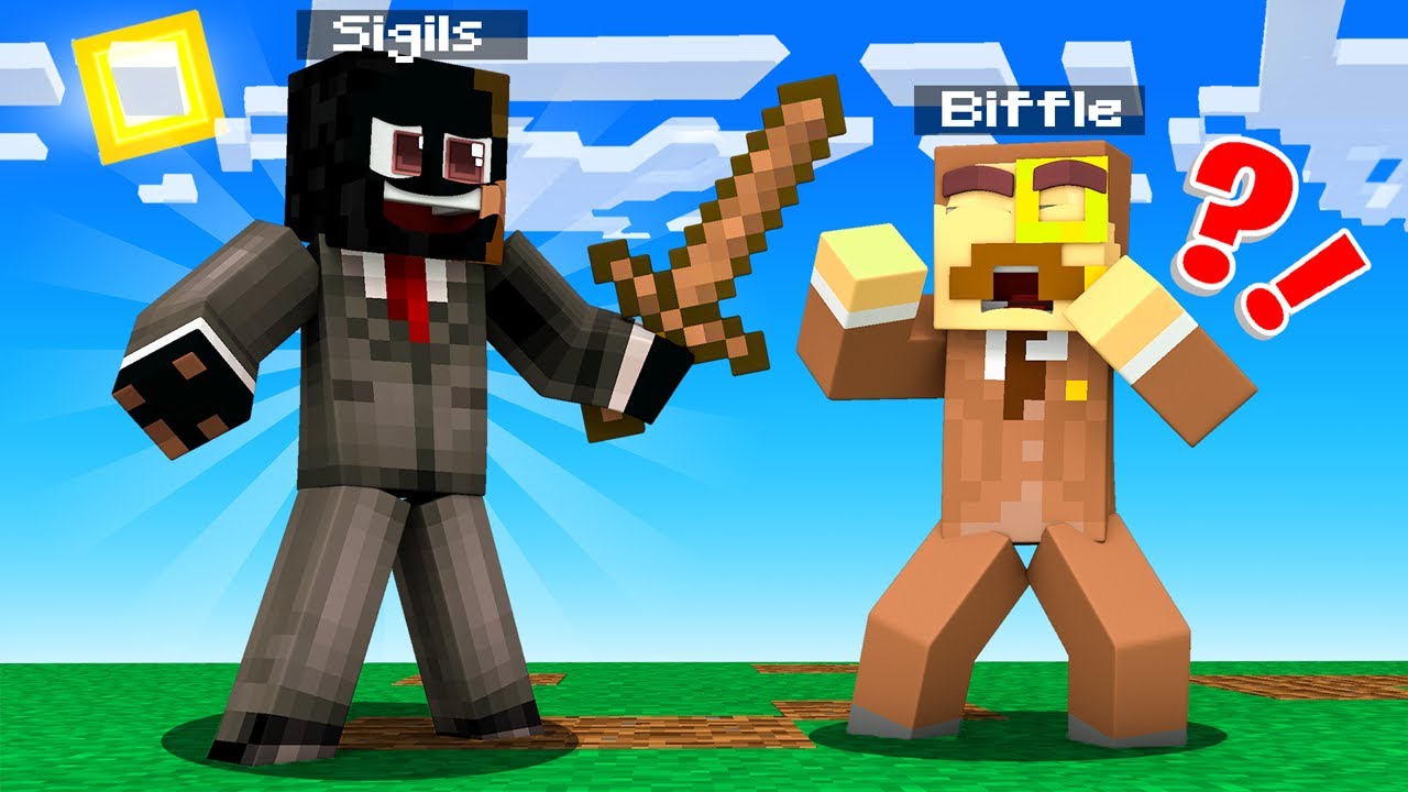 TROLLING with DIRT SWORDS in Minecraft