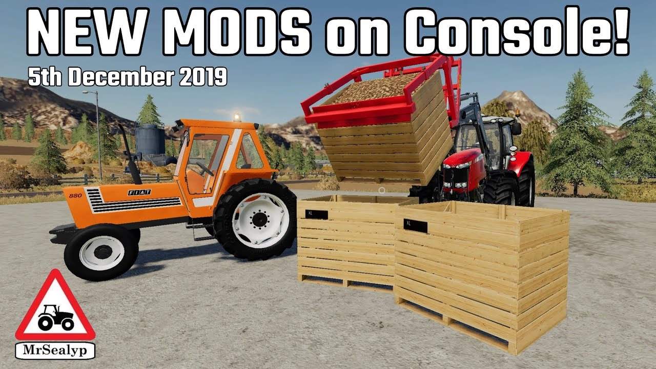 NEW MODS on Console Farming Simulator 19 PS4 (Review)
