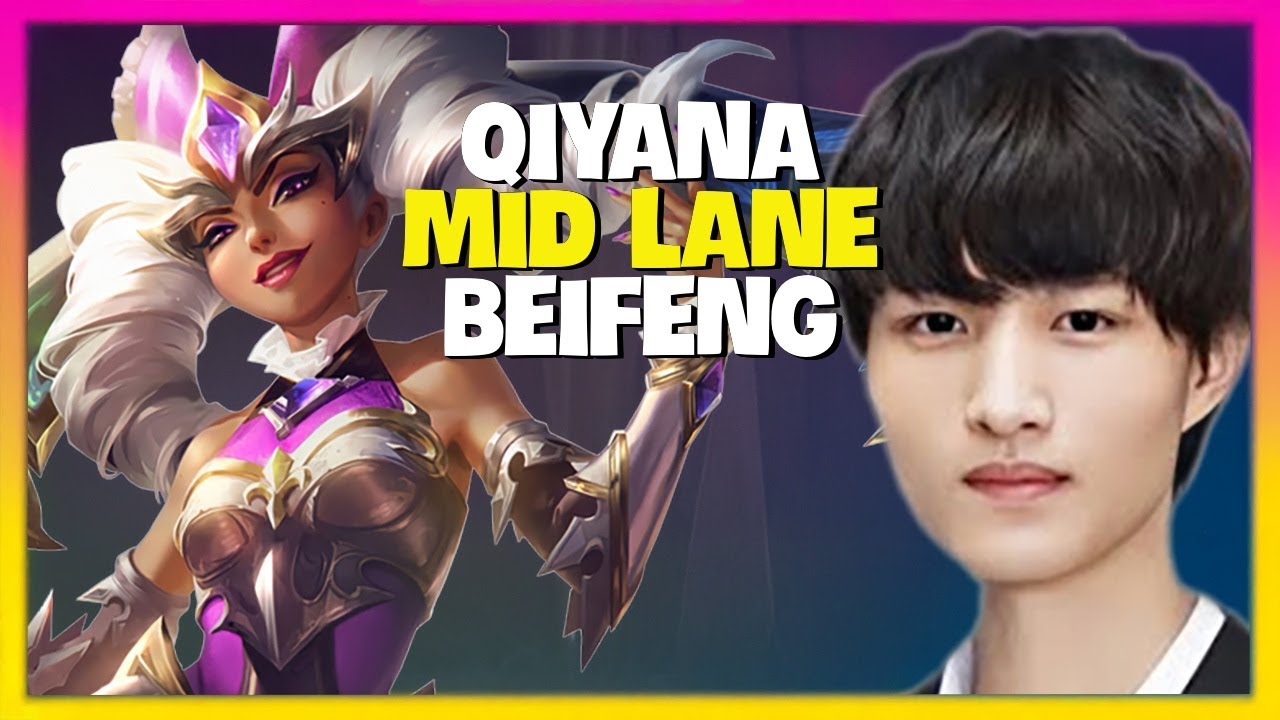 PRO Qiyana Masterclass: Challenger BeiFeng's Flawless Mid Lane Gameplay Engsub