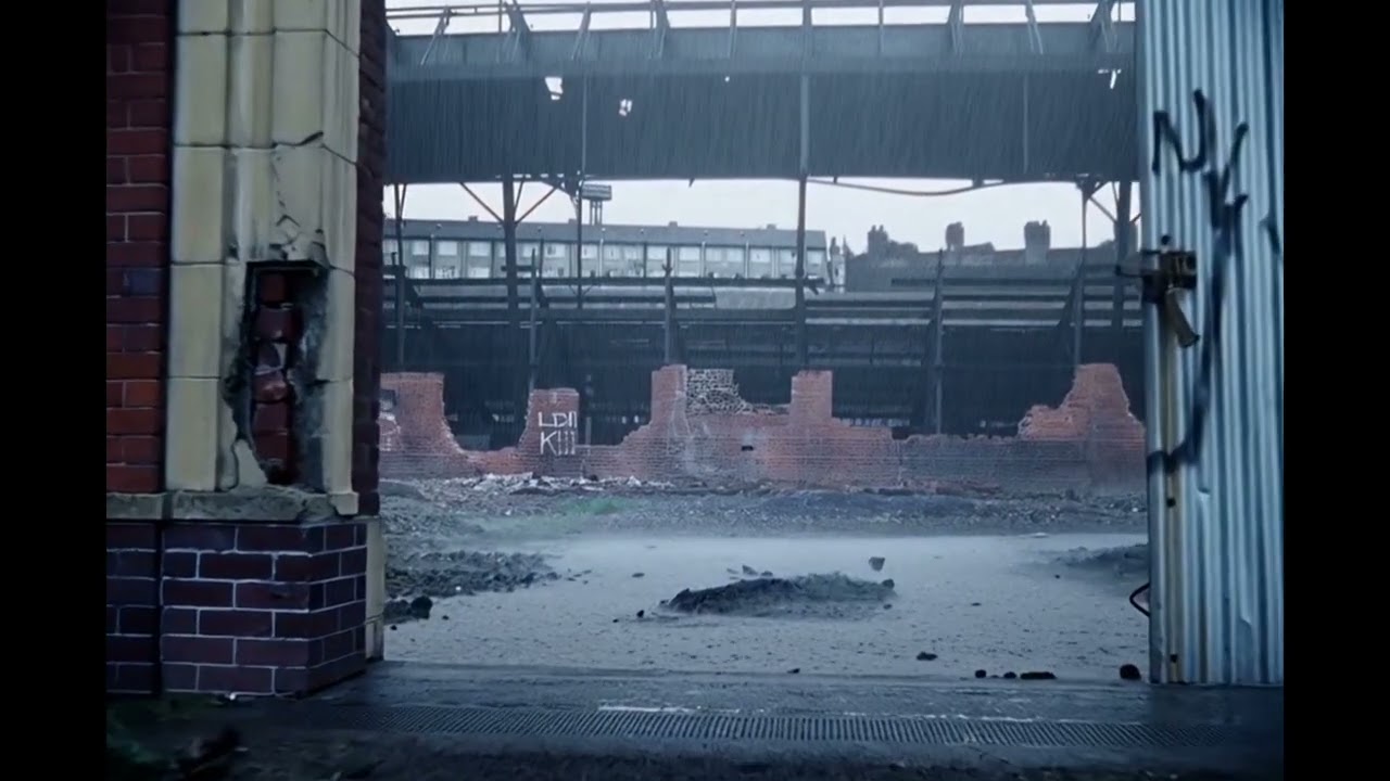 Third Lanark fc/,Cathkin park old pictures enhanced and with movement from ai .Stunning must watch