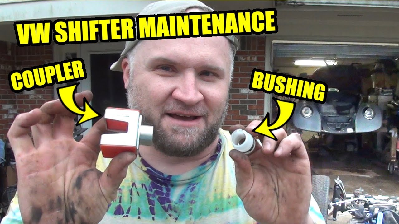 Replace VW Shift Coupler and Bushing - ROTTEN OLD 1956 VW Beetle - 88