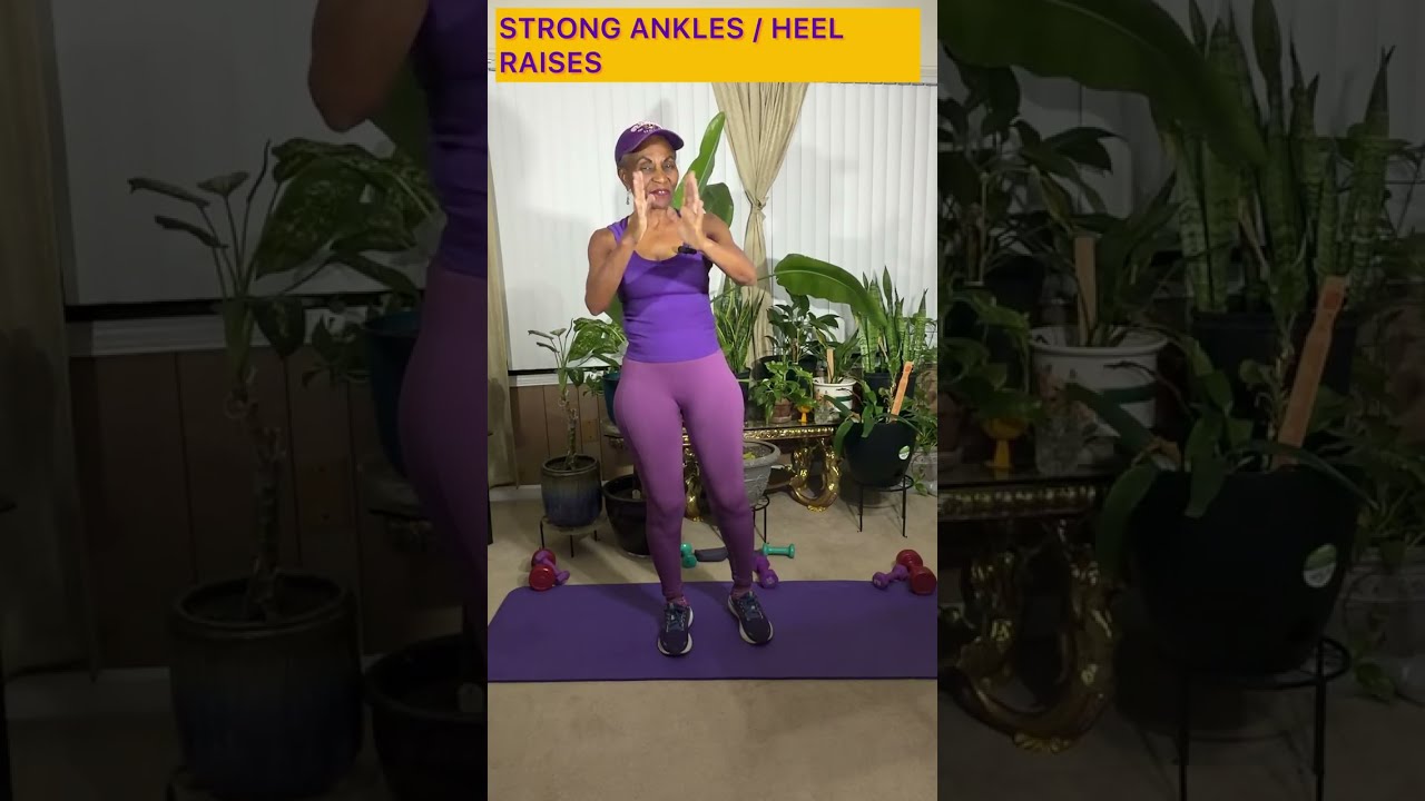 Day 43 – Heel Raises + Toe-Heel Rocks + Side Steps | Faith • Fitness • Family 50+