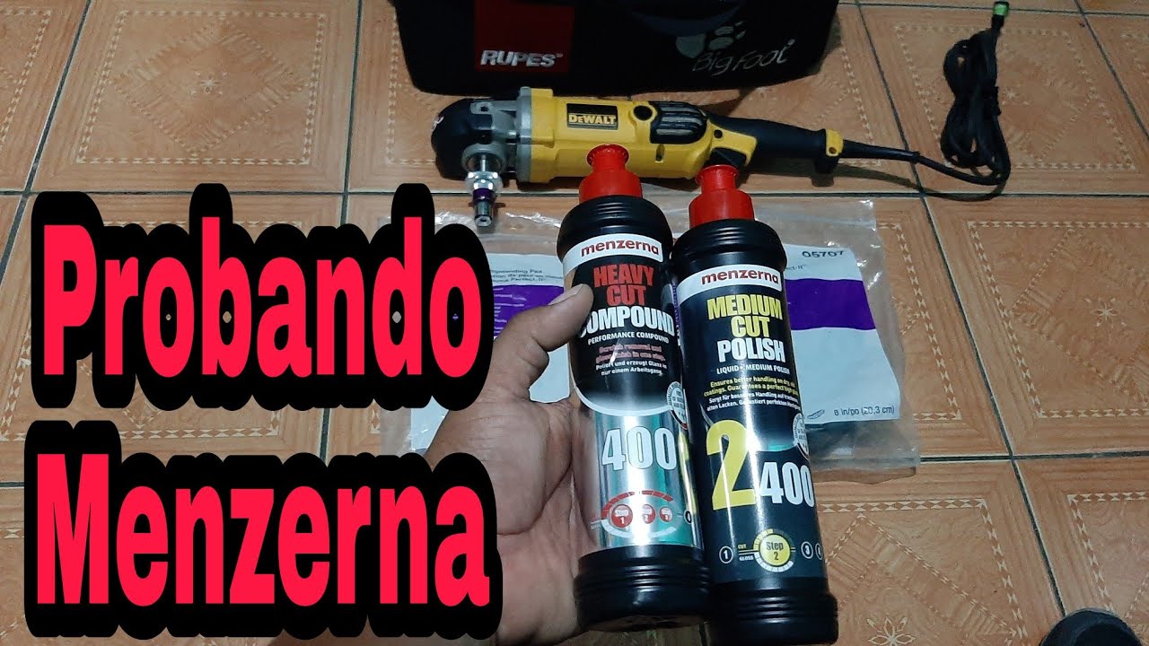 Menzerna 400 и 2400, как у нас дела?
