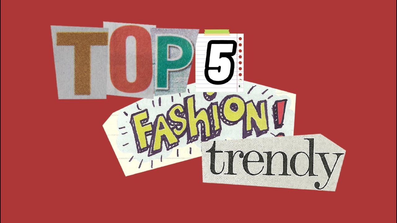 TOP 5 Summer Fashion Trends YOU NEED TO KNOW!