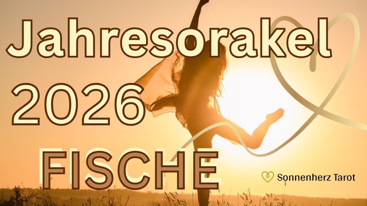 FISCHE ♓ 2026 -  VOM GLÜCK GEKÜSST DU BIST UNAUFHALTBAR IN 2026 🌸💥💫🔮
