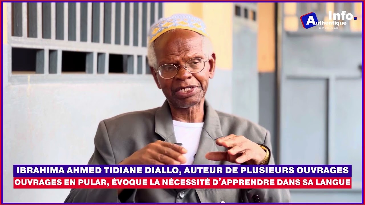 🚨🇬🇳| Ibrahima Ahmed Tidiane Diallo, auteur de plusieurs ouvrages en pular⬇️