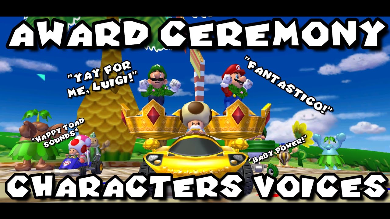 Mario Kart: Double Dash!! - Award Ceremony Characters Voices