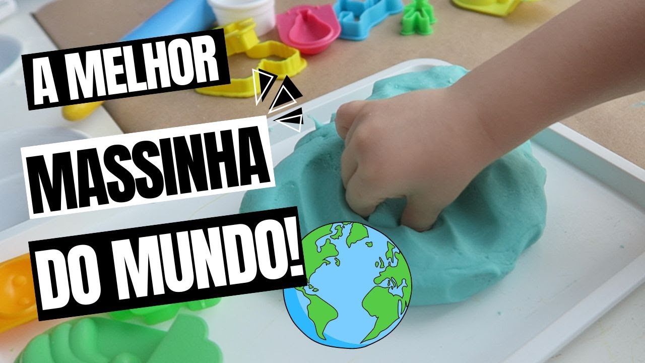 COMO FAZER MASSINHA DE MODELAR - RECEITA
