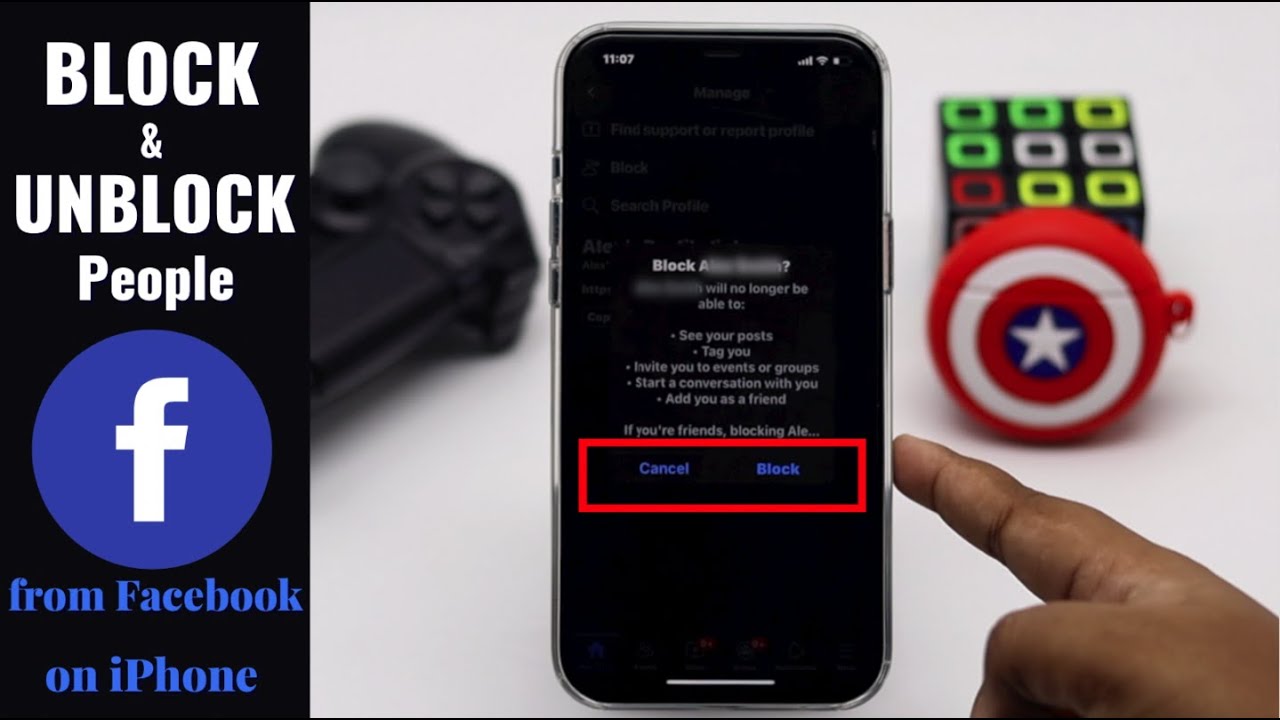 Block & Unblock Someone From Facebook on iPhone [How To]