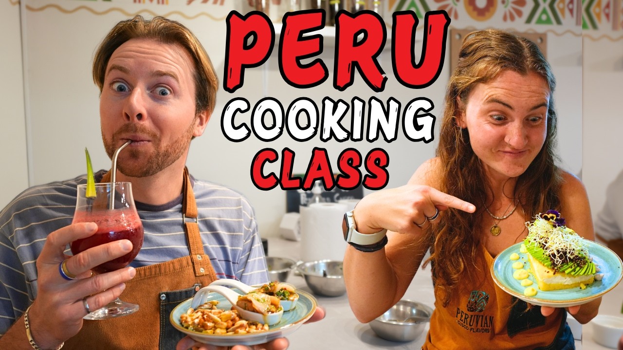 PERUVIAN Chef Teaches Us Authentic Cooking in Cusco!