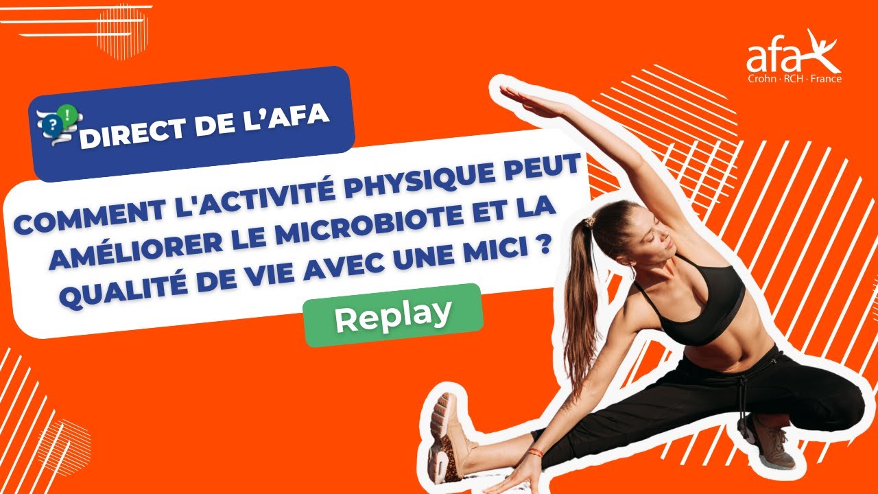 Comment l'activité physique peut-elle améliorer le microbiote et la qualité de vie avec une MICI ?