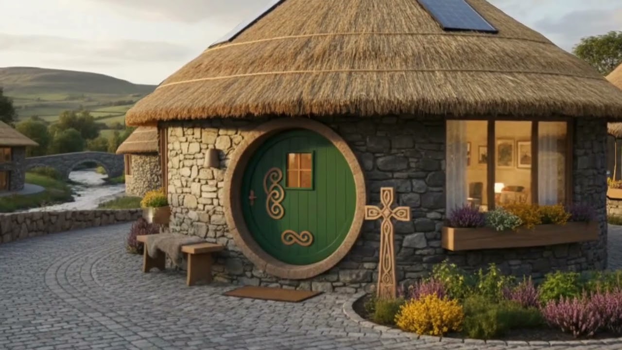 🏡 QUIET CORNER OF THE WORLD- Relaxing Celtic Music (Homestead views)
