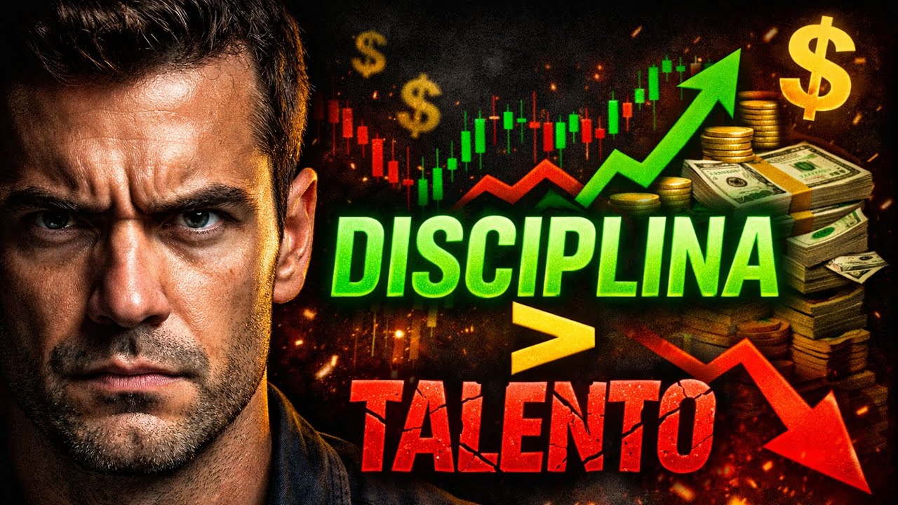 🔥 Disciplina financeira vale mais que talento 💰📈