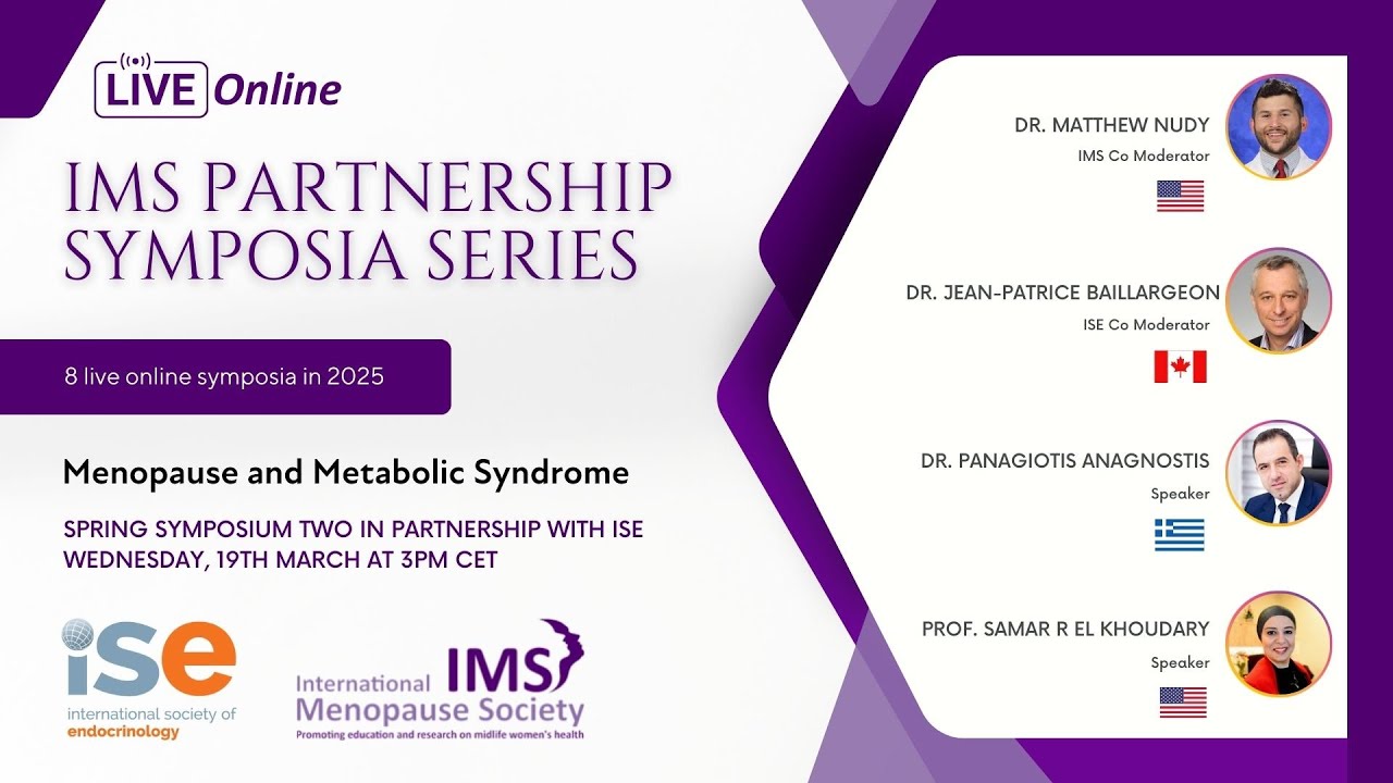 ISE IMS Symposium: Menopause and Metabolic Syndrome