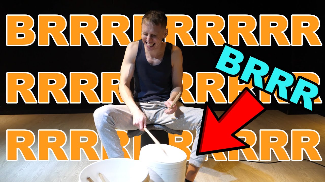 Bucket Drum goes Brrrrr