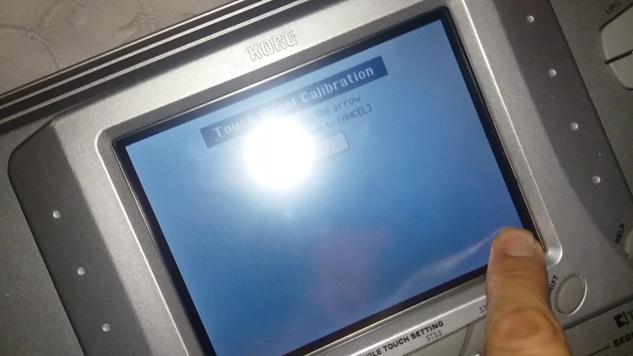 Touch screen pa 1x
