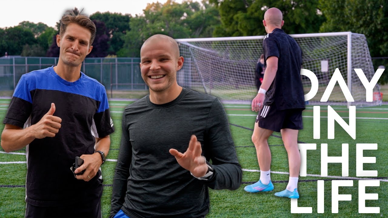 Day In The Life Of A Pro Footballer Ft. 7MLC