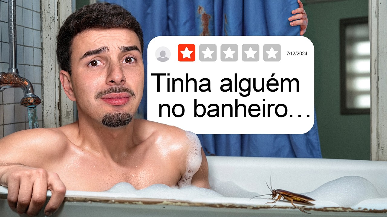 Testei os Piores Hot&eacute;is 1 Estrela
