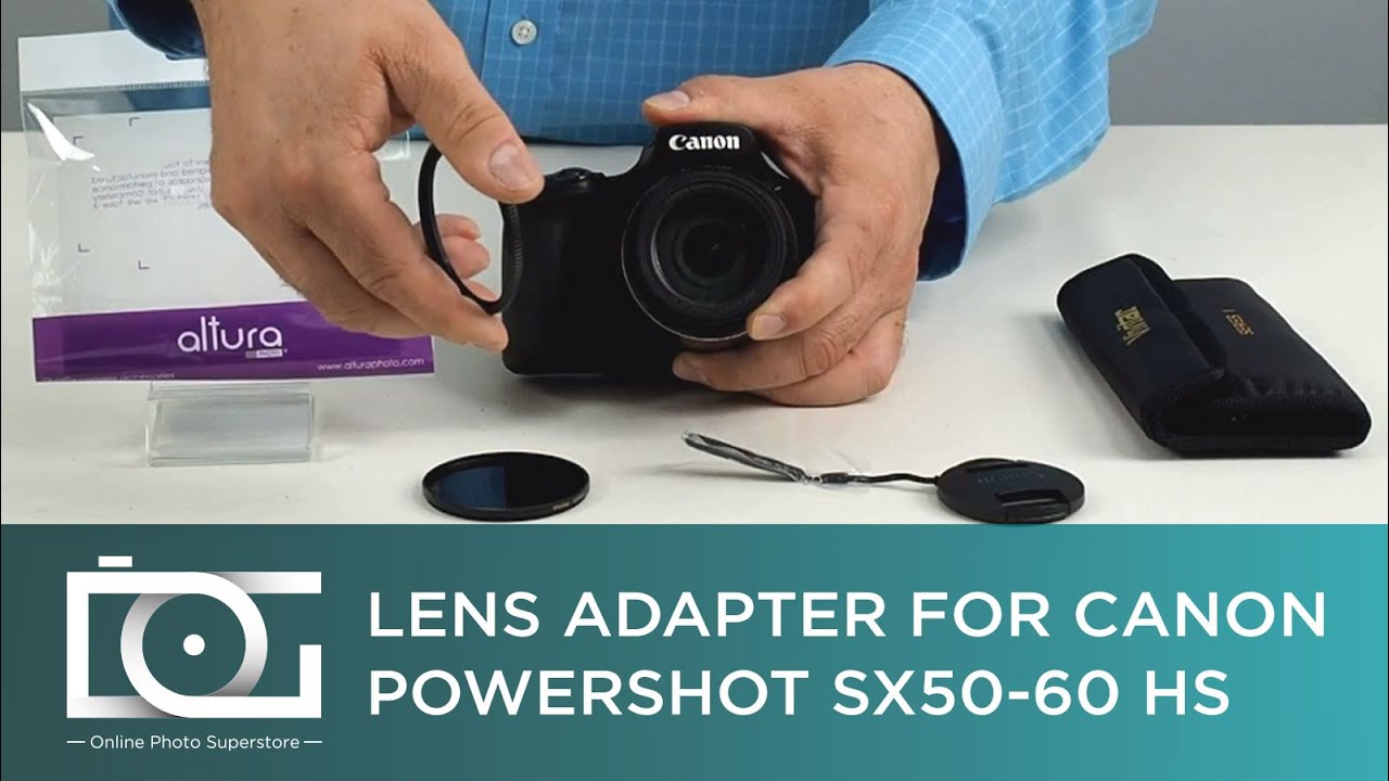 TUTORIAL | How To Attach an Adapter Ring to CANON PowerShot Cameras | Video