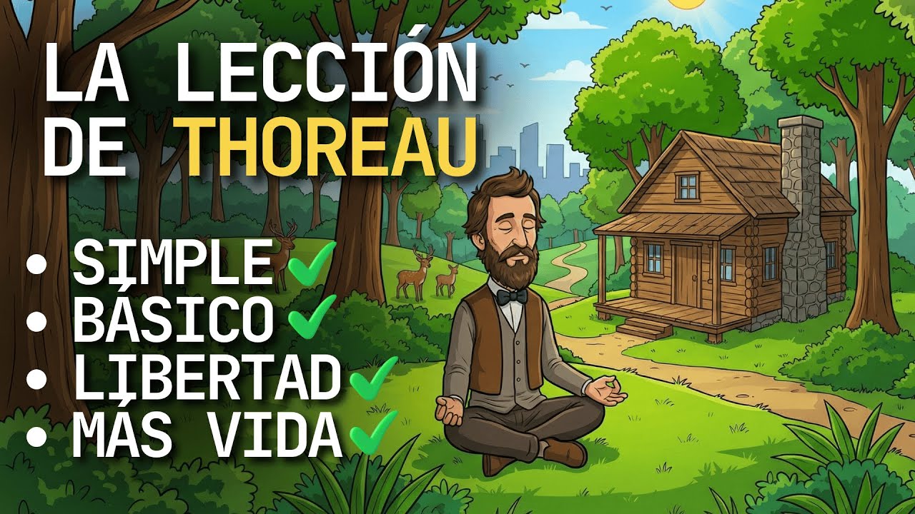 Walden | Vivir con Menos, La Lección Más Poderosa de Thoreau