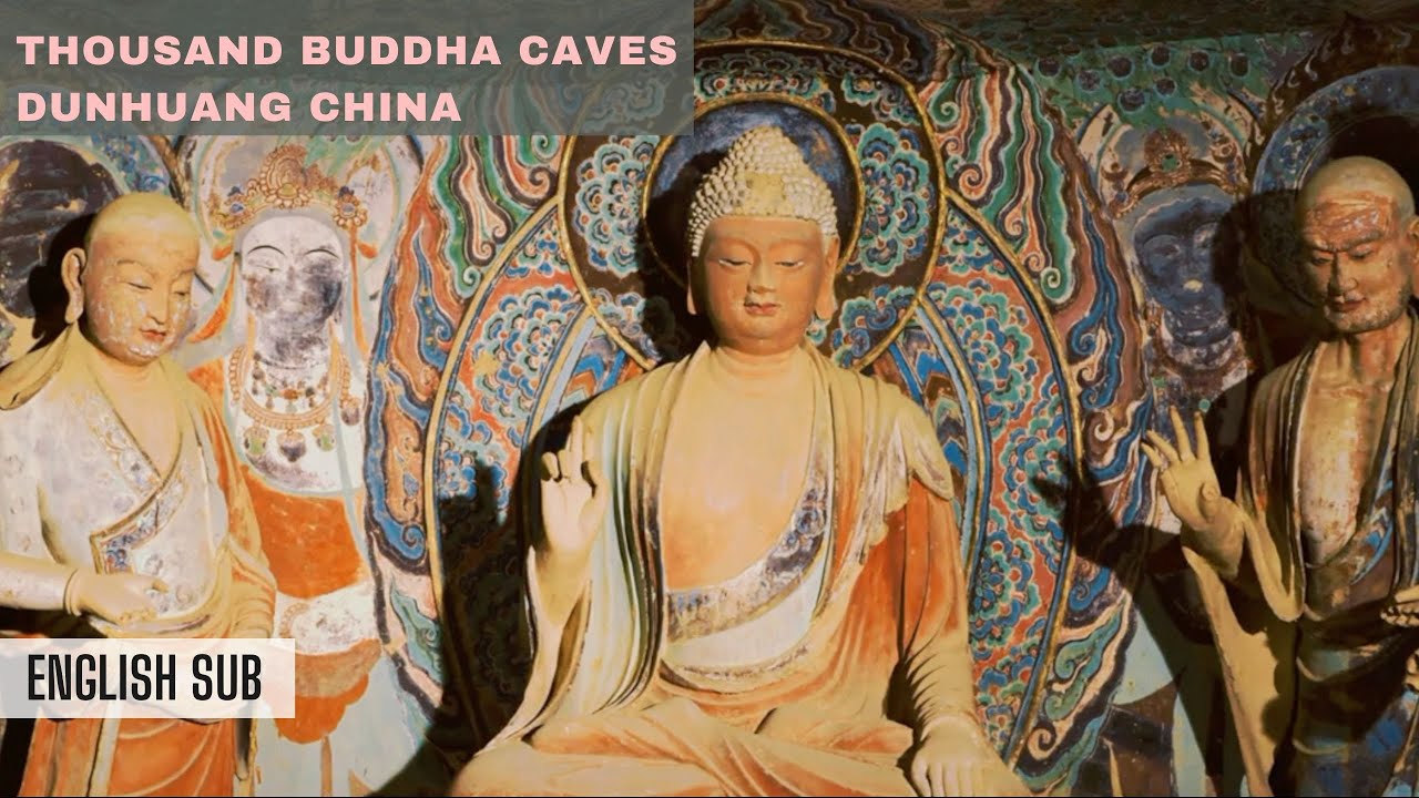 Buddhist cave in China/ Mogao Dunhuang cave