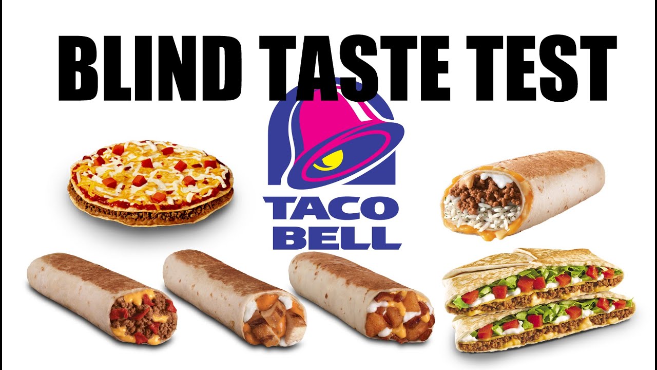Blind Taste Test:  Taco Bell  |  HellthyJunkFood
