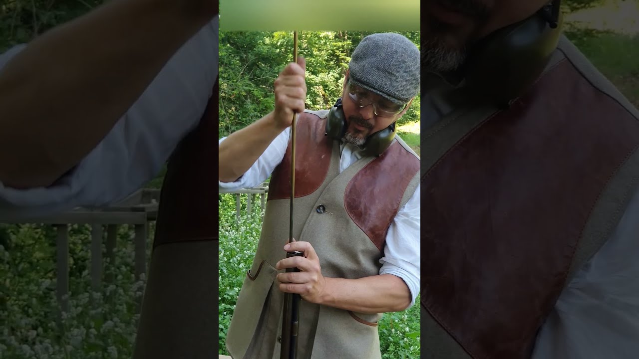 10 ga Westley Richards muzzle loading shotgun #capandball #blackpowder #muzzleloading #percussion